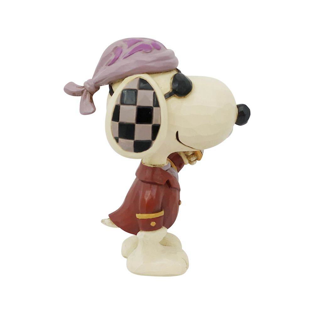 Heartwood Creek Peanuts Mini Snoopy Pirate Figurine