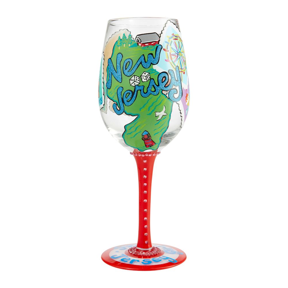 Lolita Jersey Girl Wine Glass