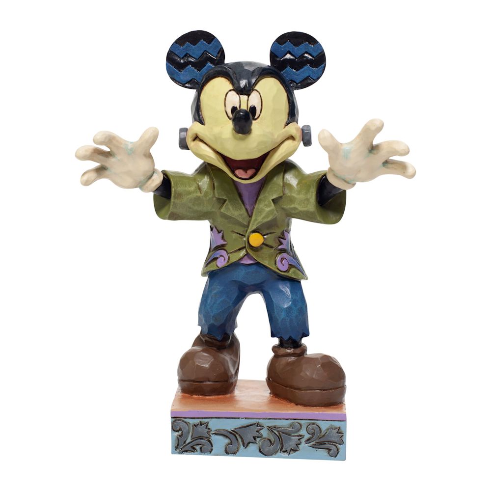 Heartwood Creek Disney Creature Feature - Halloween Mickey Figurine