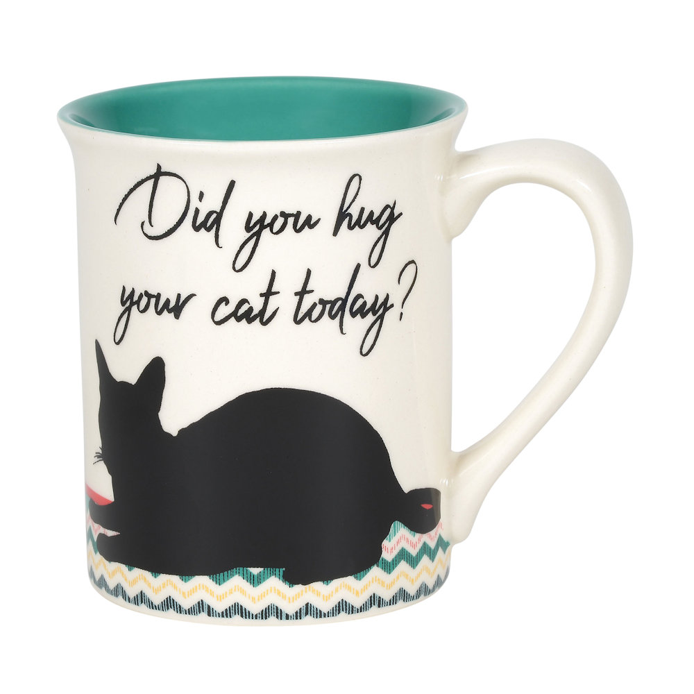 Our Name Is Mud Pet Happy Hug Your Cat Mug