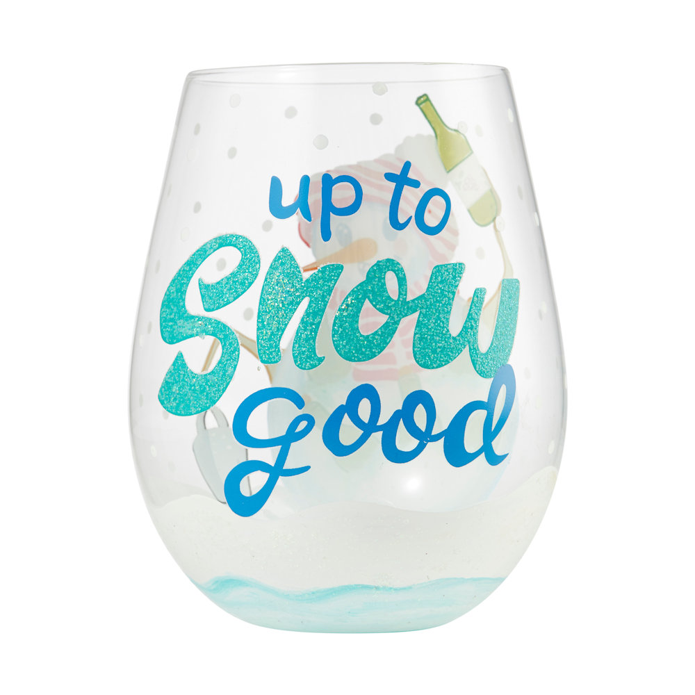 Lolita Up to Snow Good Stemless Wine Glass