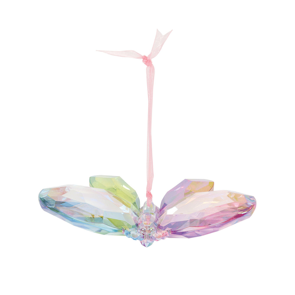 Facets Rainbow Butterfly Ornament