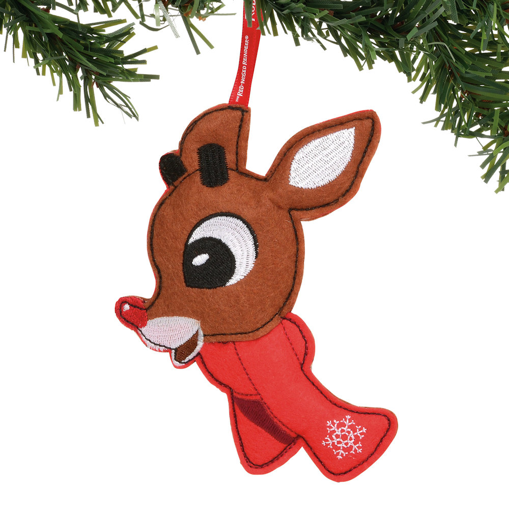 Department 56 Rudolph Felt Ornament