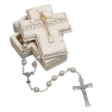 Roman Joseph's Studio First Communion Cross Keepsake Box