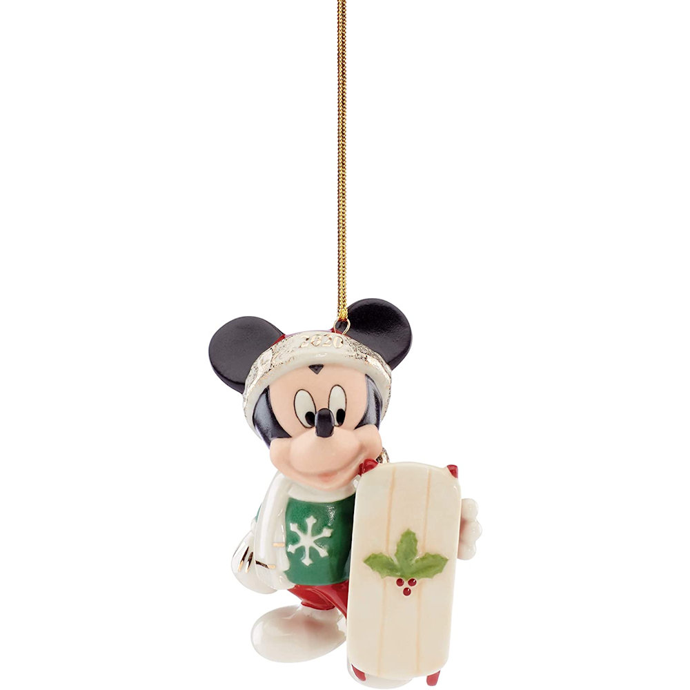 Lenox Disney 2020 Let It Snow Mickey Ornament