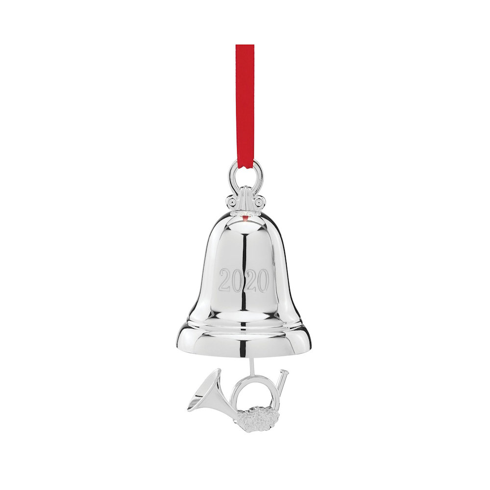 Lenox 2020 Silver Bell Ornament