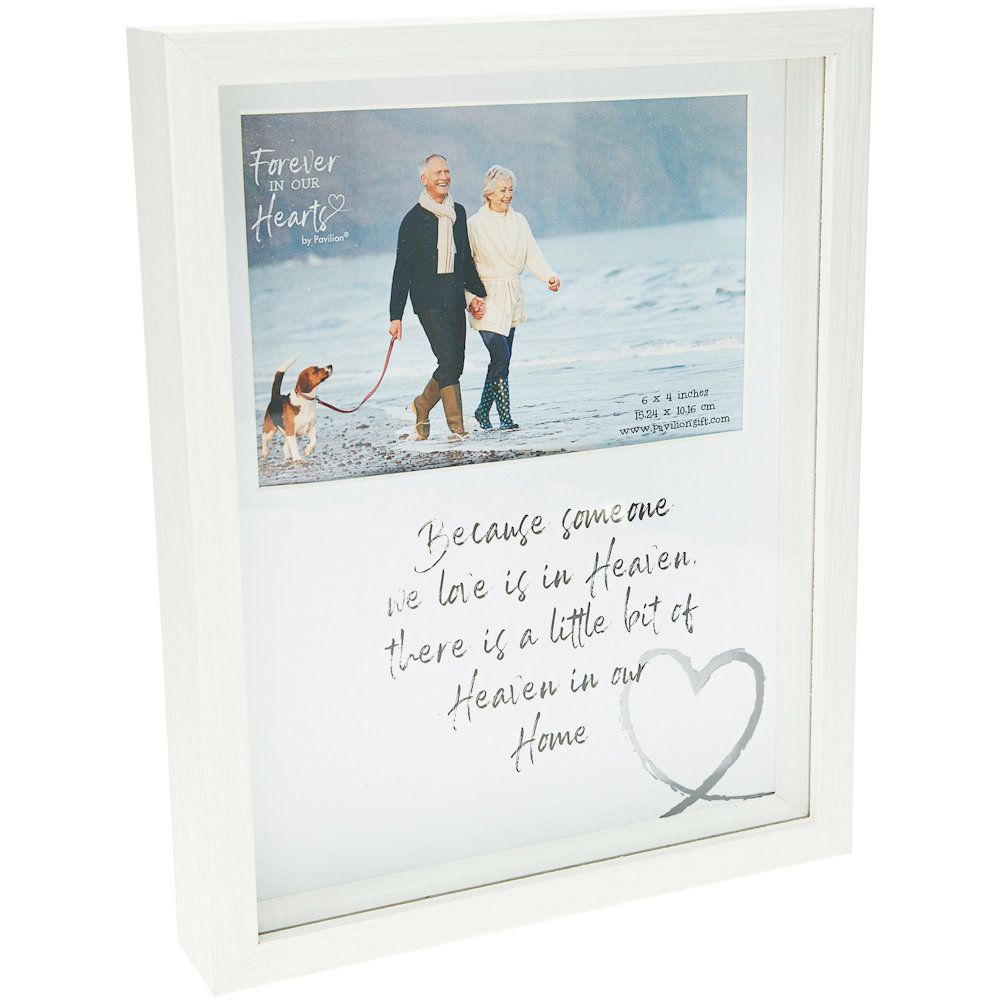 Pavilion Gift Forever in our Hearts Heaven 7.5"x 9.5" Shadow Box Frame