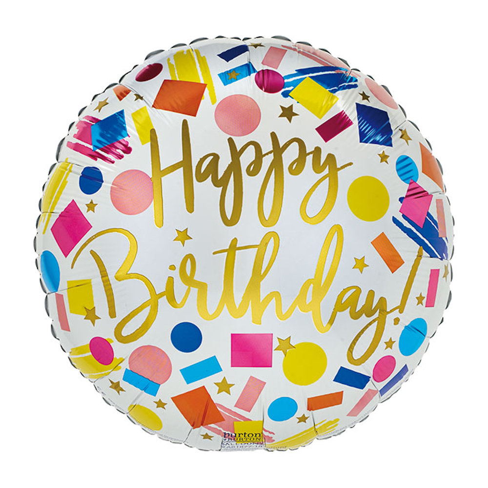 burton+BURTON 17" Party Party Birthday Balloon
