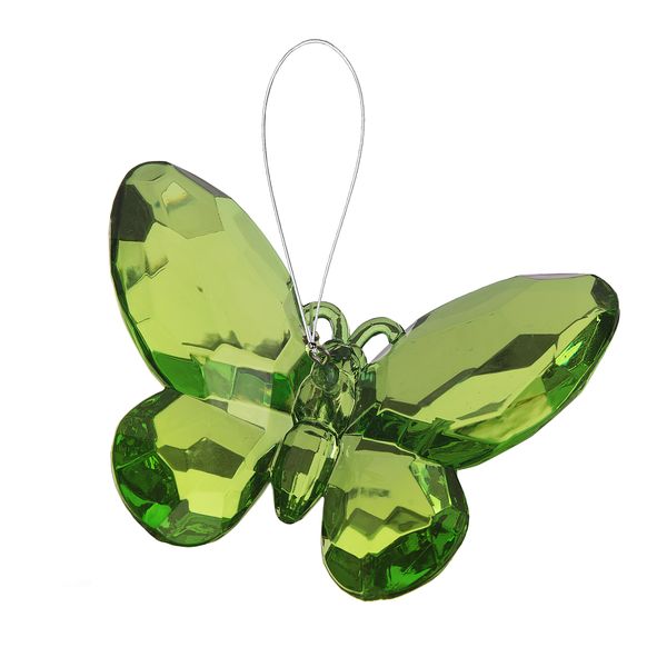 Ganz Wings of Wonder Birthstone Butterfly Ornament for May - Emerald