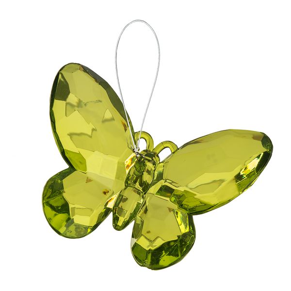 Ganz Birthstone Butterfly Ornament for August - Peridot