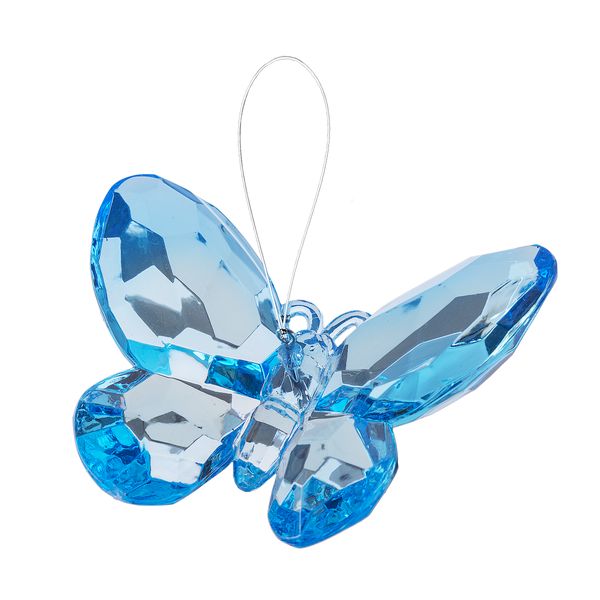 Ganz Birthstone Butterfly Ornament for December - Zircon