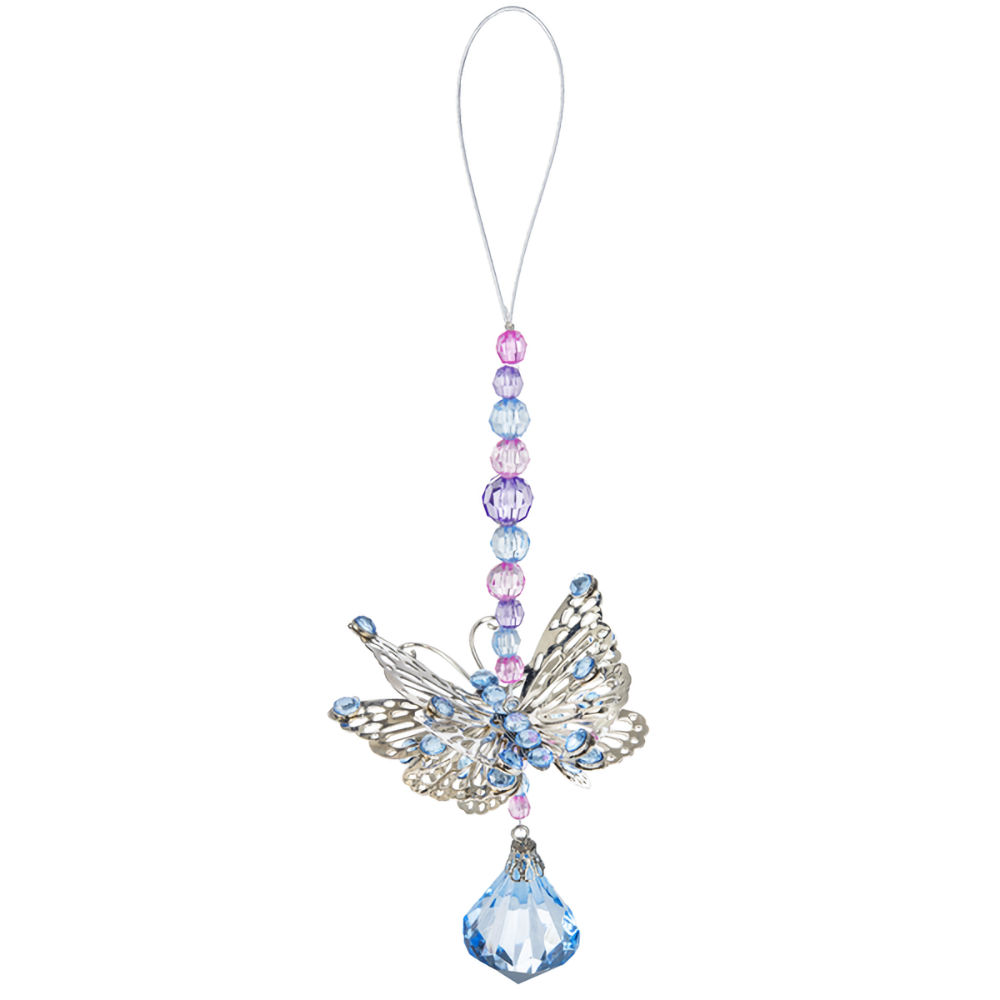 Ganz Crystal Expressions Enchanted Butterfly Pendant - Blue