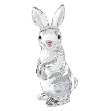 Ganz Crystal Expressions Hopping Bunny Figurine - Clear
