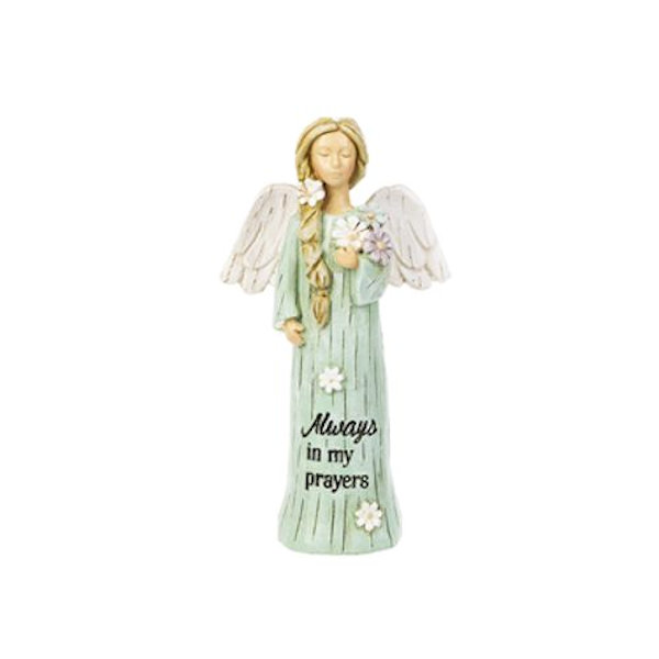 Ganz Springtime Daisies Angel Figurine - Always in My Prayers