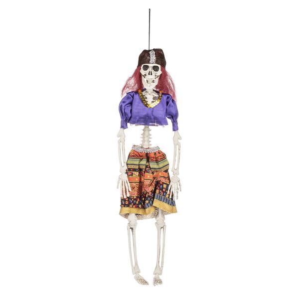 Ganz Costume Skeleton Ornament - Purple Shirt