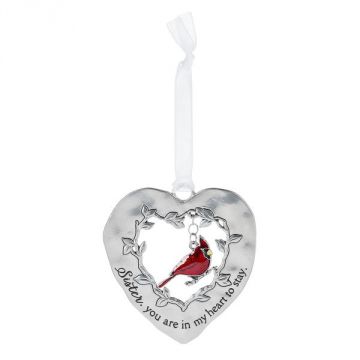 Ganz Always In My Heart Ornament - Sister You Are In My Heart To Stay