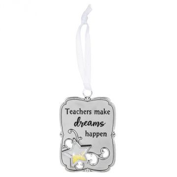 Ganz Teachers Make Dreams Happen Ornament Plaque