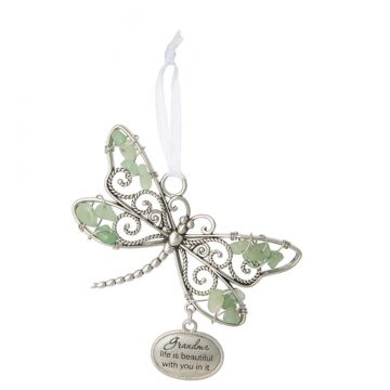 Ganz Garden Dragonfly Ornament - Grandma Life Is Beautiful With You