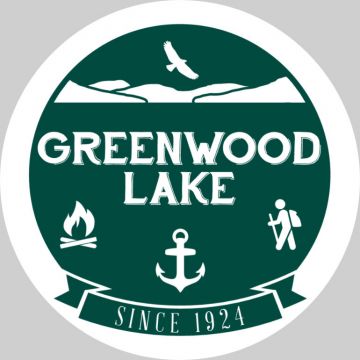 Fitzulas Greenwood Lake Small Round Sticker