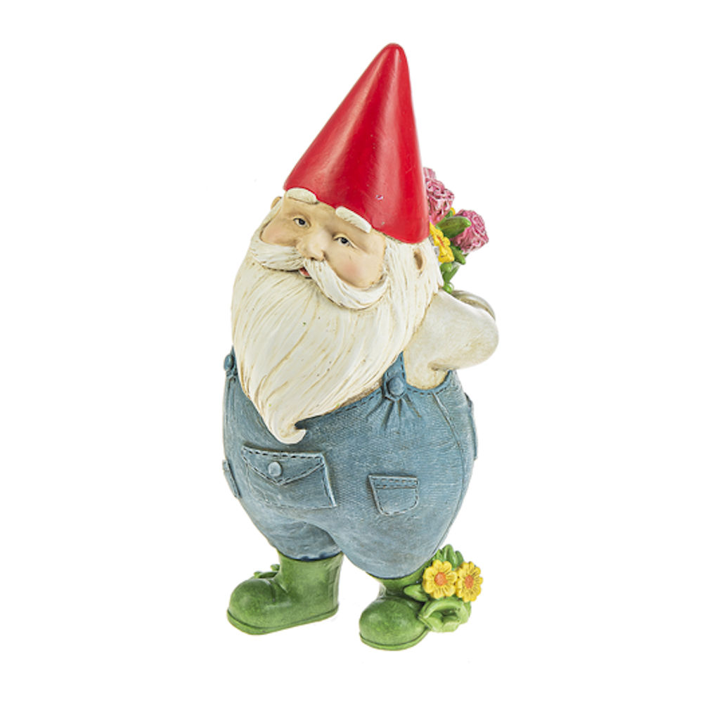 Ganz Midwest-CBK Gnome with Flowers