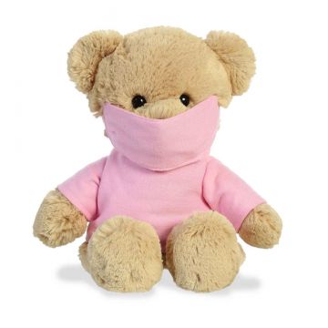 Aurora Doctor Bear Pink 10.5" Plush Stuffed Animal