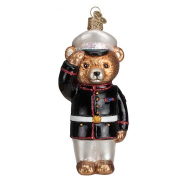 Old World Christmas Marine Bear Ornament