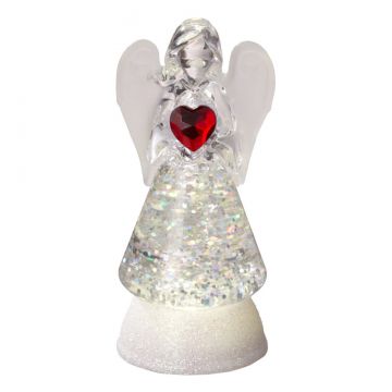 Ganz Mini Shimmer Birthstone Angel - January Garnet