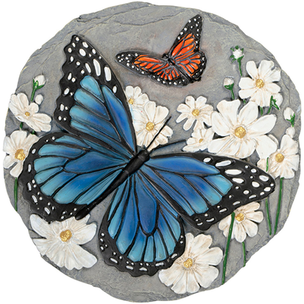 Carson Home Accents Butterflies Garden Stone