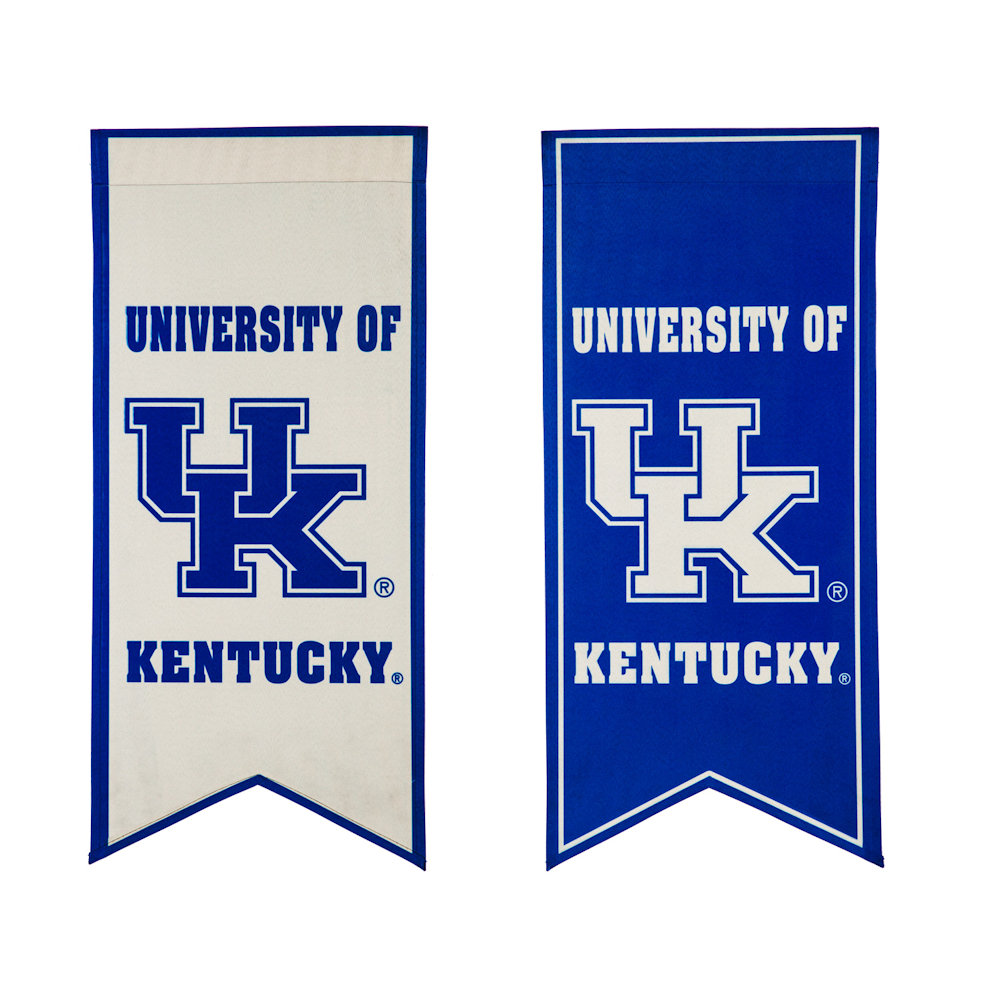 Evergreen University of Kentucky Decorative Flag Banner