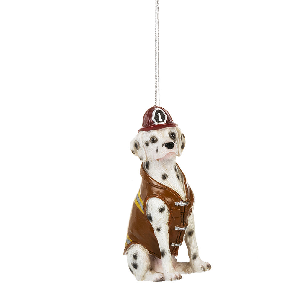 Ganz Dalmatian Fire Dog Ornament