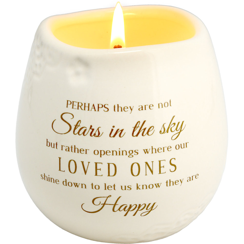 Pavilion Gift Stars in the Sky 8 oz Soy Wax Candle Tranquility Scent
