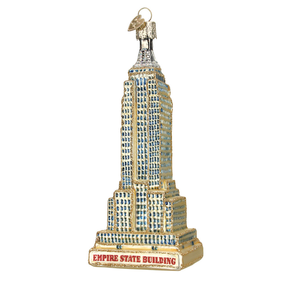 Old World Christmas Empire State Building Ornament
