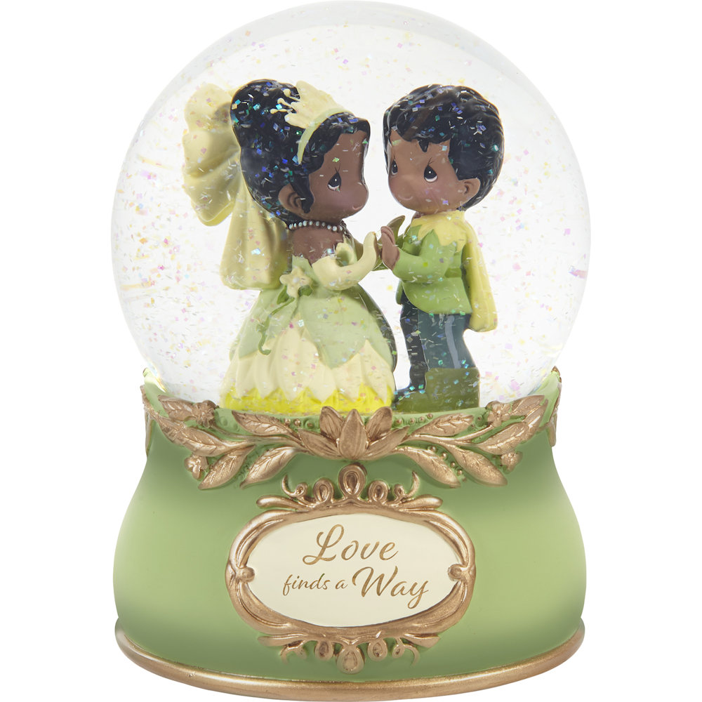 Precious Moments Disney The Princess And The Frog Musical Snow Globe