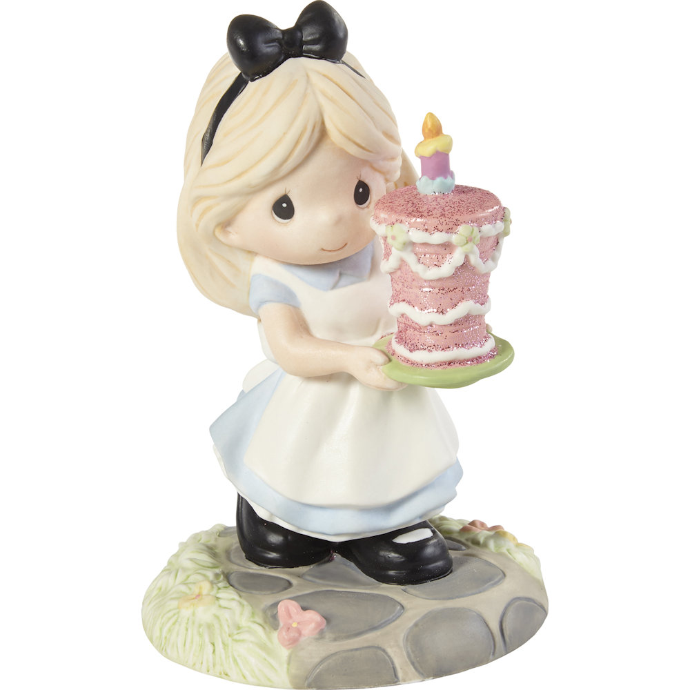 Precious Moments Alice In Wonderland Wishing You A Happy Un-Birthday