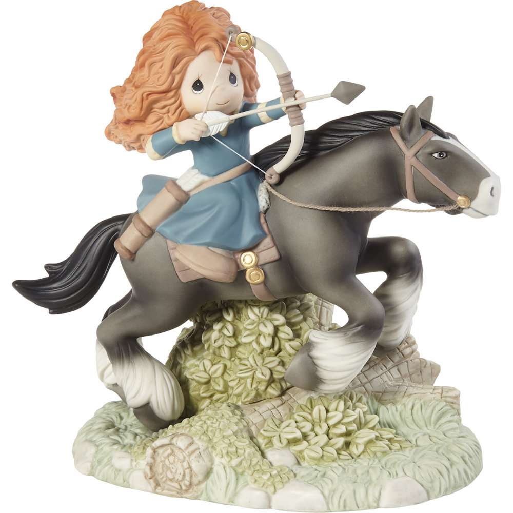 Precious Moments Disney and Pixar Take Your Future By The Reins Merida