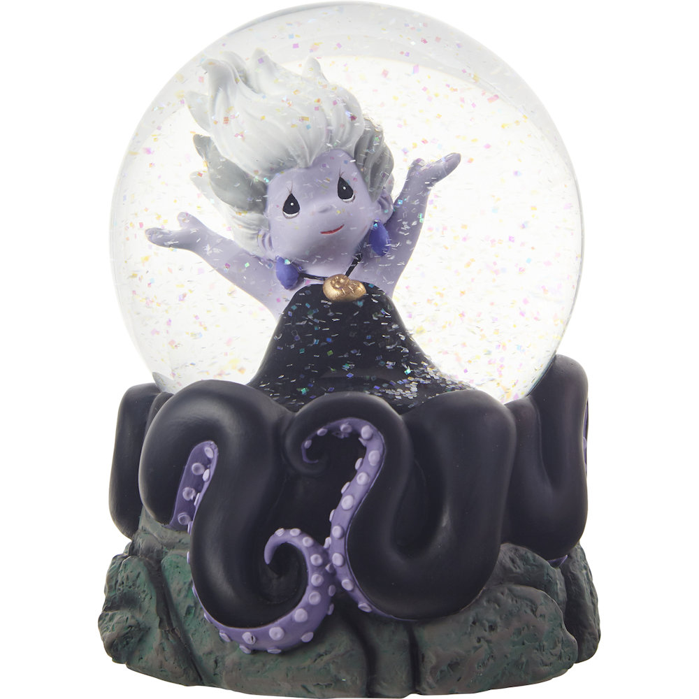 Precious Moments Disney You Leave Me Speechless Ursula Snow Globe