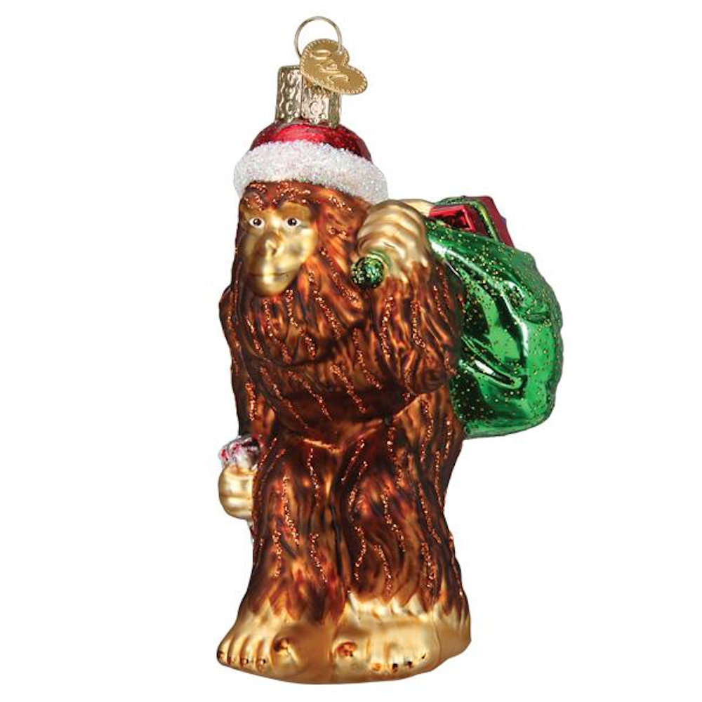 Old World Christmas Santa Sasquatch Ornament