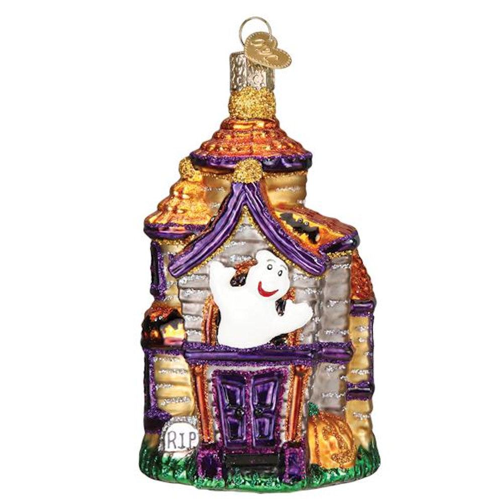 Old World Christmas Haunted House Ornament