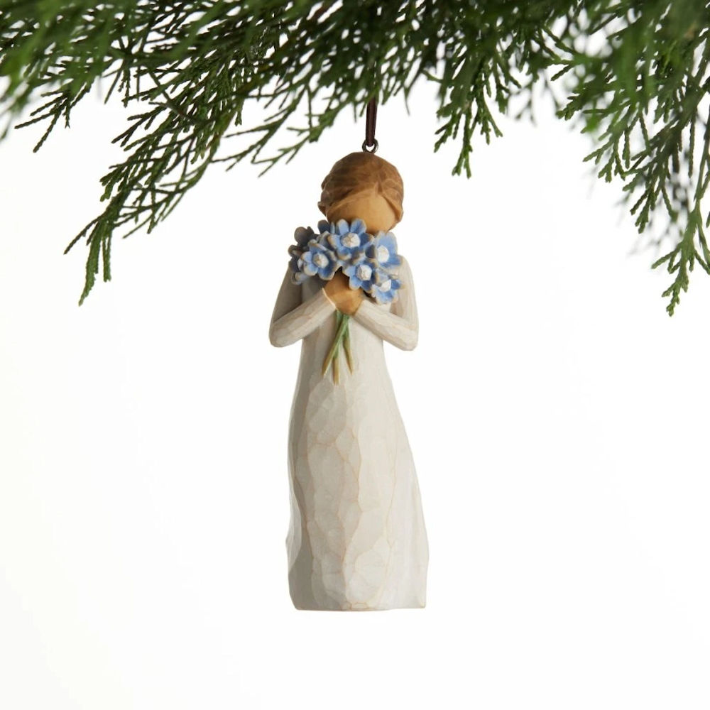 Willow Tree Forget-me-not Ornament