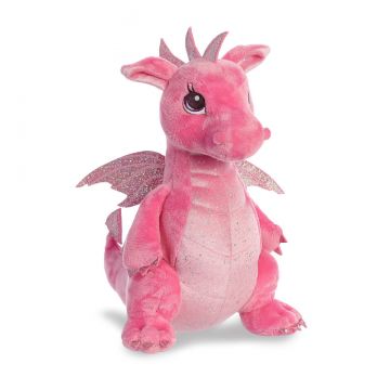 Aurora 12" Sparkle Tales Dahlia Dragon Stuffed Animal