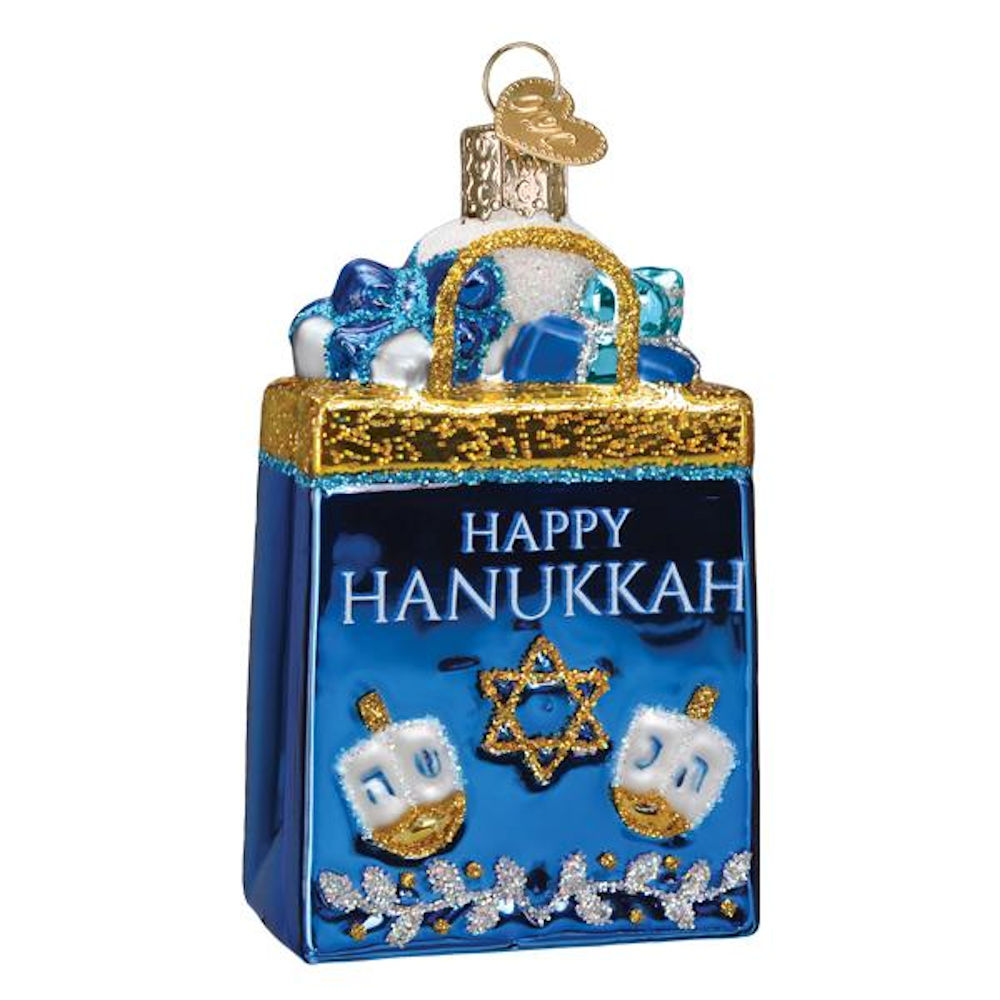 Old World Christmas Happy Hanukkah Ornament