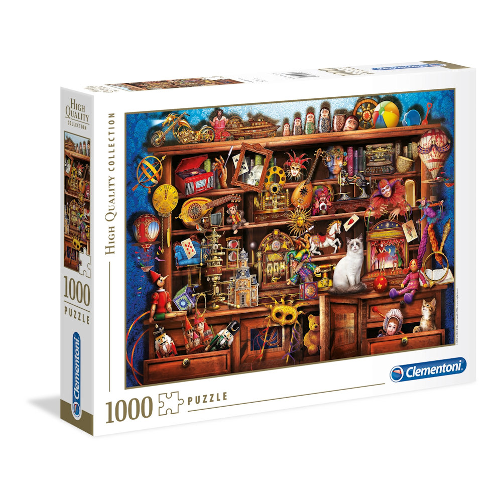 Clementoni High Quality Collection Ye Old Shoppe 1000 Piece Puzzle