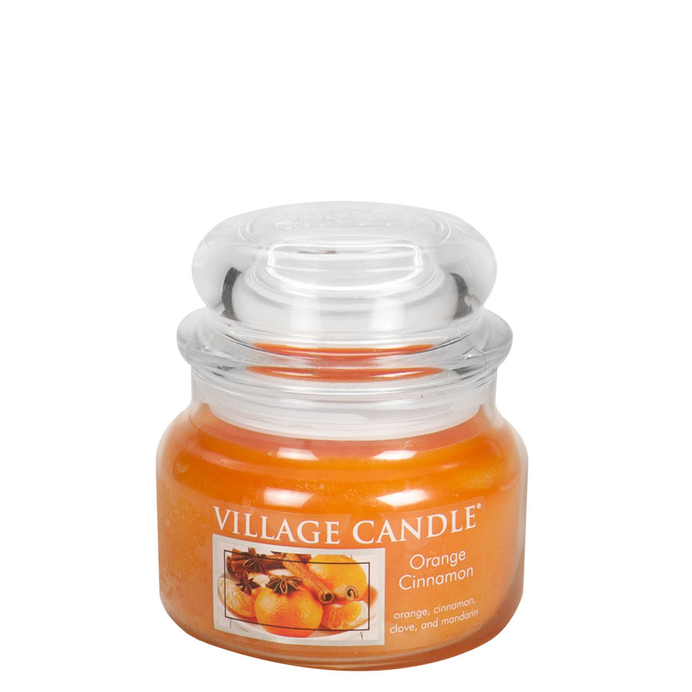 Village Candle Orange Cinnamon - Small Apothecary Candle