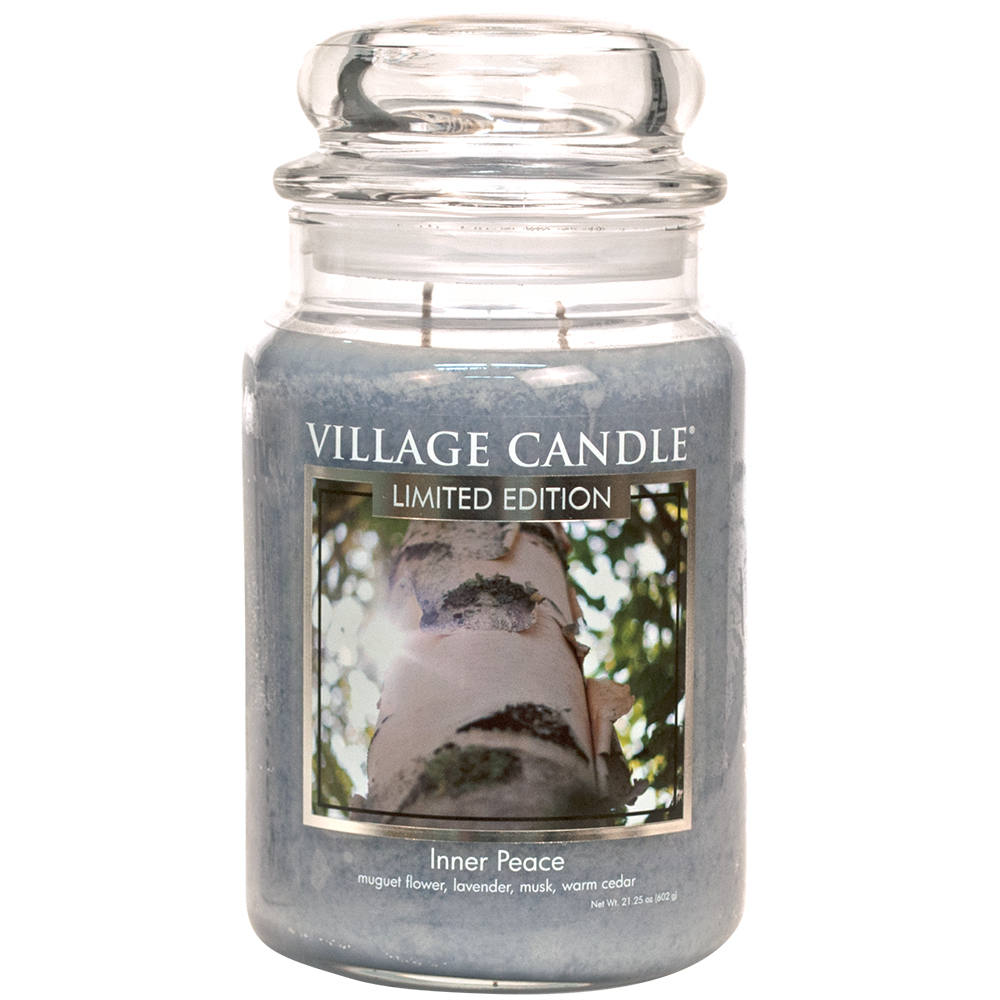 Village Candle Spa Collection Inner Peace - Large Apothecary Candle