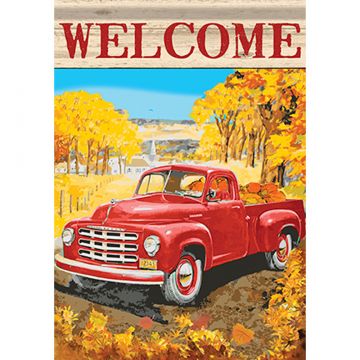 Carson Home Accents Perfect Fall Day Large House Flag
