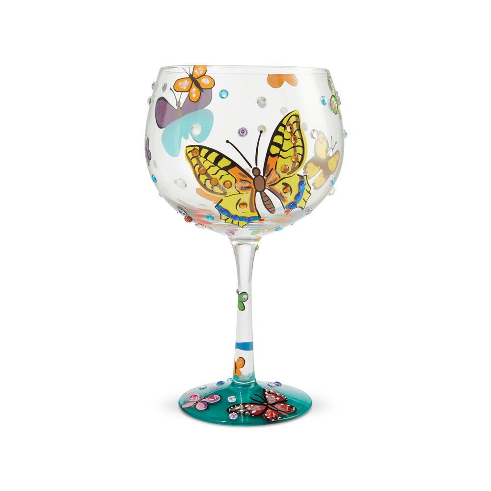 Lolita Butterflies Copa Cocktail Glass