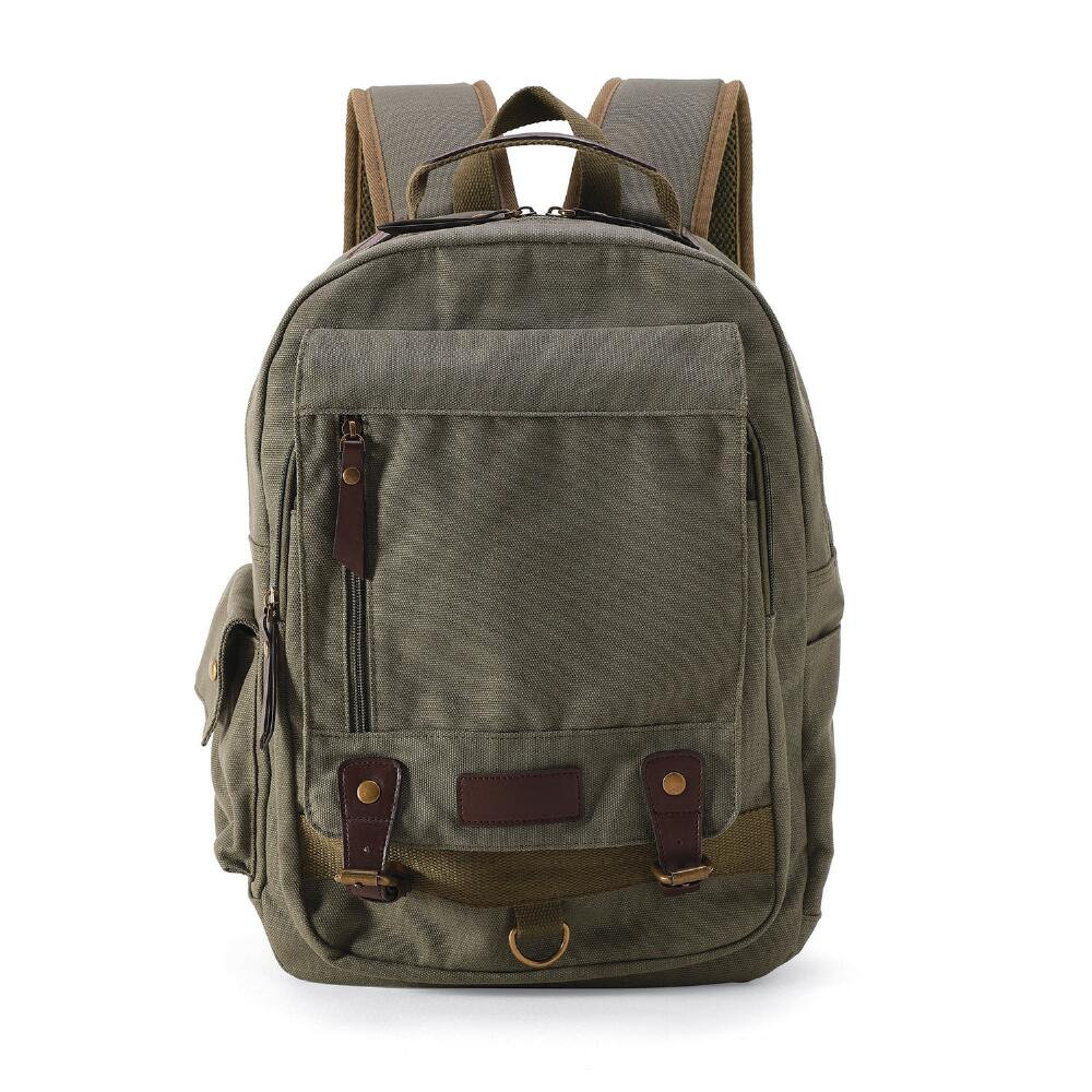 Quotes by Izzy and Oliver Khaki Backpack