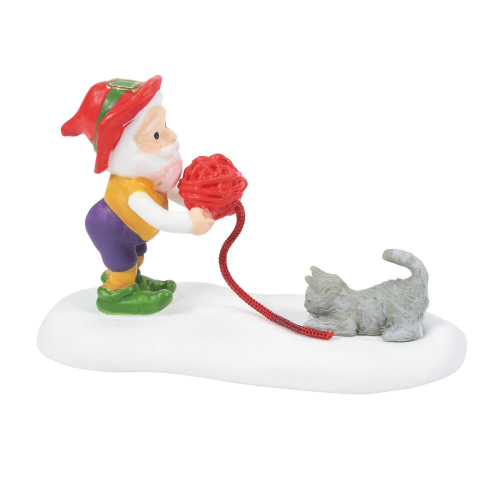 Department 56 North Pole Series Kitten Tested For Best Mittens