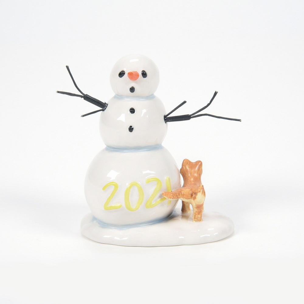 Department 56 Cross Product Accessories Lucky The Snowman 2021