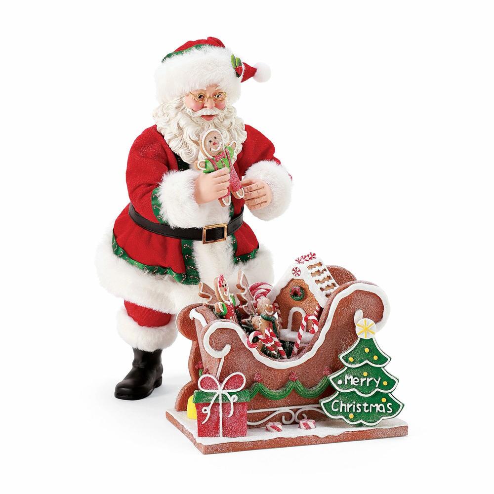 Possible Dreams Christmas Traditions Gingerbread Sleigh Santa